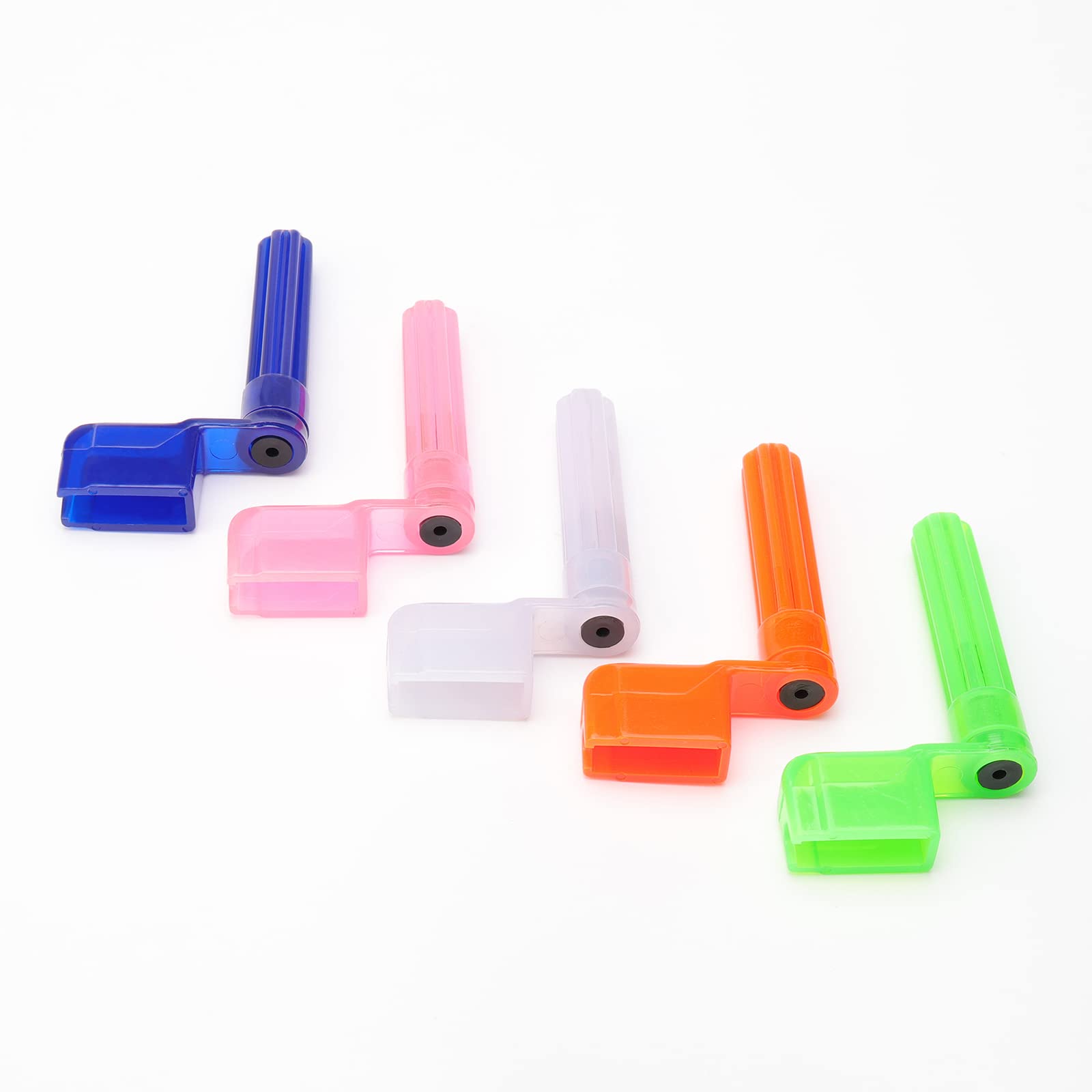 Acoustic Electric Guitar String Winder Multi-Color Guitar Peg String Winder Pin Remover Pack of 5